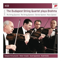 Budapest String Quartet: Plays Brahms (4xCD)