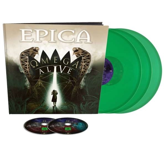Epica - Omega Alive (Ltd. BluRay/DVD/3 - LP VINYL