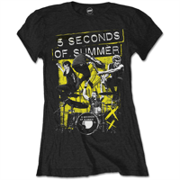5 Seconds of Summer: Live! Girl T-shirt S