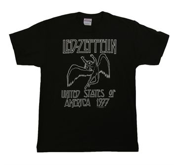 Led Zeppelin: USA \'77 T-shirt XXL