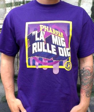 Pharfar: Lad Mig Rulle Dig T-shirt XL