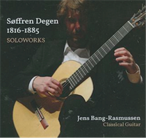 Rasmussen, Jens Bang: Søffren Degen 1816-1885 Soloworks (CD)