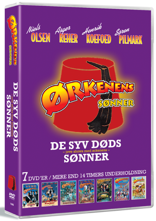 Ørkenens Sønner - De Syv Døds Sønner (7xDVD)