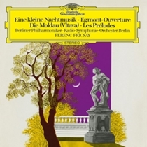 BERLINER PHILHARMONIKER, RADIO-SYMPHONIE-ORCHESTER BERLIN, FERENC FRICSAY - MOZART: SERENADE IN G, K.525 "EINE KLEINE NACHTMUSIK" / BEETHOVEN: MUSIC TO GOETHE'S TRAGEDY "EGMONT", OP.84 / SMETANA: THE MOLDAU, JB 1:112 / LISZT: LES PRÉLUDES,S.97 (Vinyl)