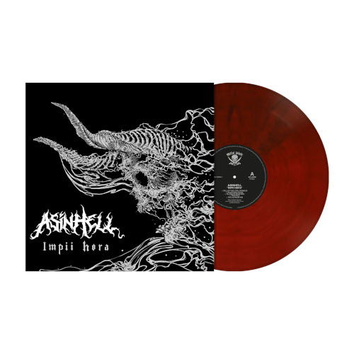 Asinhell - Impii Hora (Limited Crimson Red Marbled Vinyl edition)