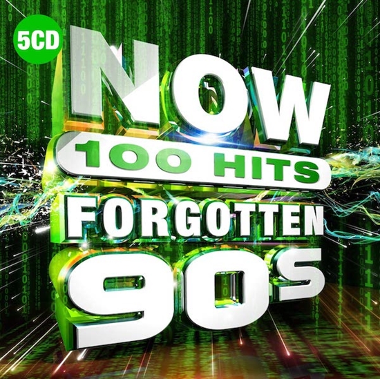 Diverse Kunstnere: NOW 100 Hits Forgotten 90\'s (5xCD)