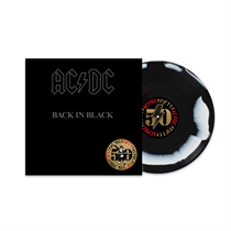 AC/DC - BACK IN BLACK - Black & White (VINYL)