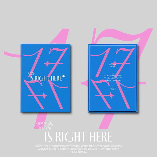 SEVENTEEN - SEVENTEEN BEST ALBUM \'17 IS RIGHT HERE\' (International CD edition)