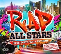 Diverse Kunstnere: Rap All Stars (3xCD)