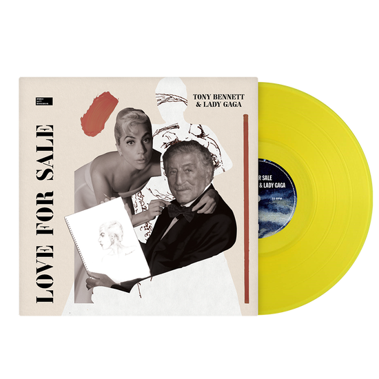 TONY BENNETT & LADY GAGA - LOVE FOR SALE (Limited Yellow Vinyl edition)