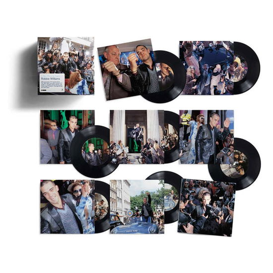 ROBBIE WILLIAMS - LIFE THRU A LENS (Deluxe Box Set 7x7"Vinyl edition)