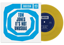 TOM JONES - IT’S NOT UNUSUAL (7″ Amber Colour Vinyl)