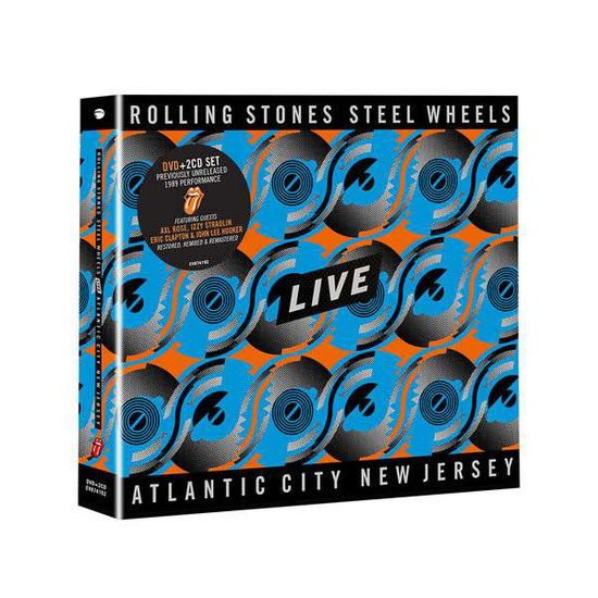 THE ROLLING STONES - STEEL WHEELS LIVE (DVD+2CD)