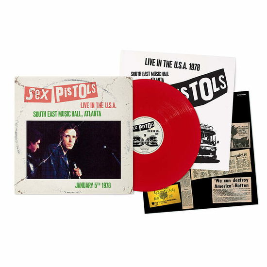Sex Pistols - Live In The USA 1978 – Atlanta (Red Vinyl)