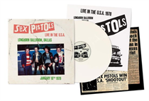 Sex Pistols - Live In The USA 1978 – Dallas (White Vinyl edition)