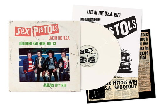 Sex Pistols - Live In The USA 1978 – Dallas (White Vinyl edition)