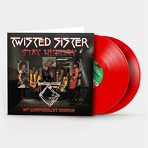Twisted Sister - Stay Hungry (Rocktober 2024 Translucent Red Vinyl 2xVinyl edition)