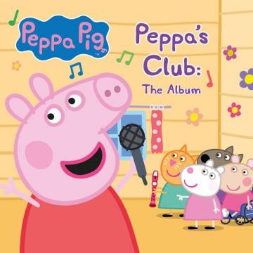 Peppa Pig - Peppas Club: The Album (RSD 2023 Translucent Cobalt/Opaque Baby Pink Vinyl)