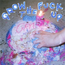 VIAL - Grow The Fuck Up (TWISTER— BASE COBALT BLUE W/ WHITE AND BABY BLUE SPOKES VINYL)