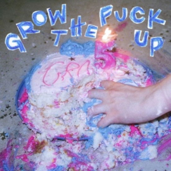 VIAL - Grow The Fuck Up (TWISTER— BASE COBALT BLUE W/ WHITE AND BABY BLUE SPOKES VINYL)
