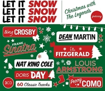 Diverse Kunstnere: Let It Snow, Let It Snow, Let It Snow - Christmas With The Legends (3xCD)