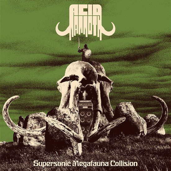 Acid Mammoth - Supersonic Megafauna Collision (Half-half Transp. Green / Splatter Black / Red Vinyl)