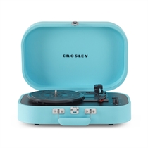 Pladespiller: Crosley Discovery Portable Turquoise