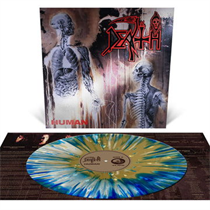 Death - Human (Limited White, Blue & Gold Splatter Reissue Vinyl edition)