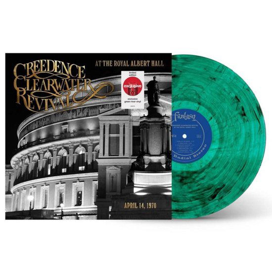 CREEDENCE CLEARWATER REVIVAL - AT THE ROYAL ALBERT HALL (Limited Green & Black Marble Vinyl edition)