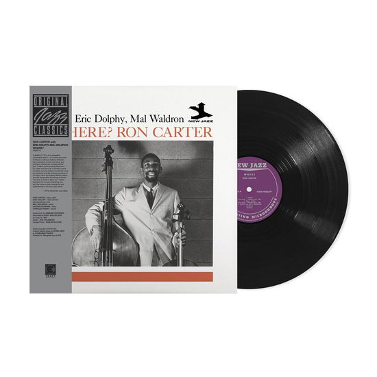 RON CARTER - FEATURING ERIC DOLPHY & MAL WALDRON - WHERE? (Original Jazz Classics Vinyl edition)