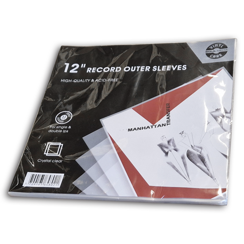 12\'\' Transparent Outer Sleeves (50STK)