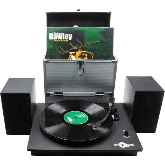 Pladespiller: Retro Musique Full Feature Record Player