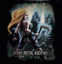 Diverse Kunstnere: Heavy Metal Rock Vol.1 Ltd. (Vinyl)