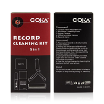 Vinyl Record Cleaning Kit with Stylus Brush (5 in 1)