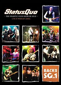 STATUS QUO - BACK 2SQ. 1 - THE FRANTIC FOUR REUNION 2013: LIVE AT WEMBLEY (DVD og CD)