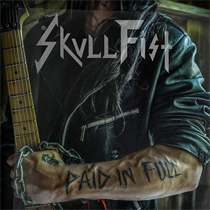 Skull Fist - Paid In Full (White/black marbled vinyl) (Coloured, High quality edition)