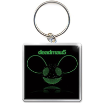 Deadmau5 Keychain: Green Head (Photo Print)