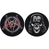 Slayer - Pentagram - Wehrmacht Slipmat (2 stk)