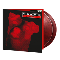 KING'S X - DOGMAN (2xBlack & Red Marbled Vinyl edition)