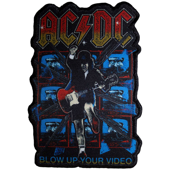 AC/DC Woven Patch: Blow Up Your Video Cut-Out (PREORDER)