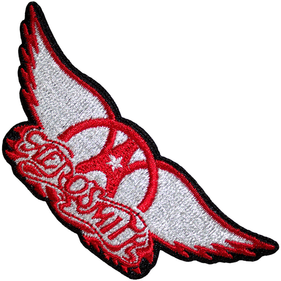Aerosmith Woven Patch: Wings Red (PREORDER)