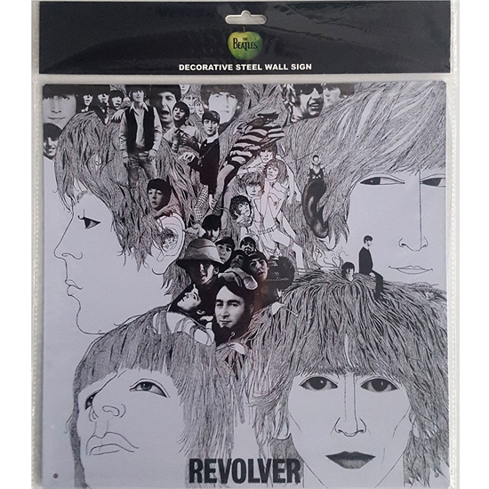 The Beatles - Steel Wall Sign - Revolver Album Cover