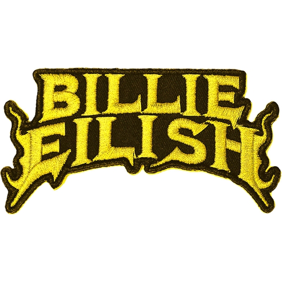 Eilish, Billie: Flame Yellow Patch