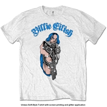 Billie Eilish: Bling White T-shirt