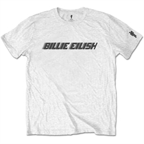 Billie Eilish: Black Racer Logo T-shirt