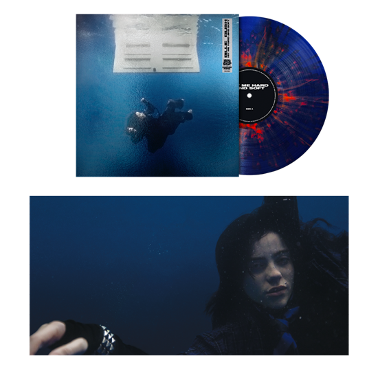 Billie Eilish - Hit Me Hard And Soft (1 Year Anniversary) (Standard Orange/Blue Splatter BioVinyl)