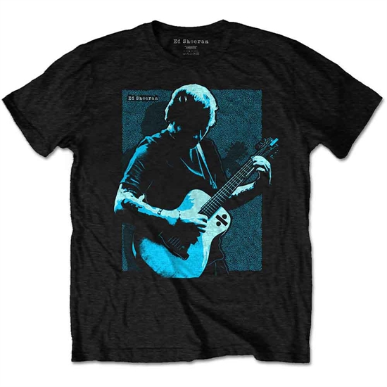 Ed Sheeran Unisex T-Shirt: Chords  str. XXL   (sort)