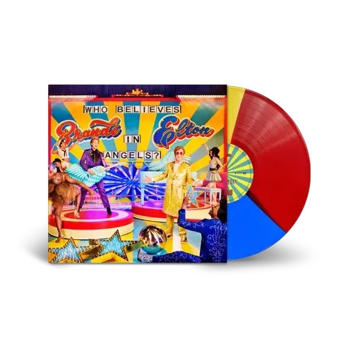 Elton John + Brandi Carlile - Who Believes In Angels (Limited Red, Blue & Yellow Vinyl edition)