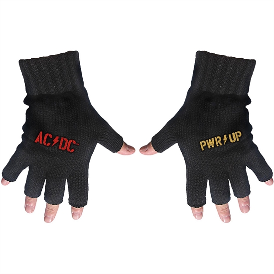 AC/DC: PWR Up Logo Fingerless Gloves