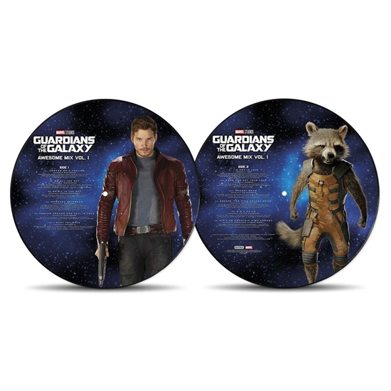 Soundtrack: Guardians Of The Galaxy - Awesome Mix Vol. 1 & 2 (Picture Disc Vinyl)
